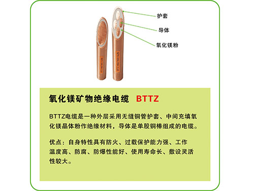 氧化鎂礦物防火電纜 氧化鎂礦物防火電纜